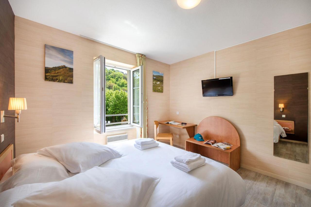 L'Oustal Pont-Les-Bains Hotell Salles-la-Source Eksteriør bilde